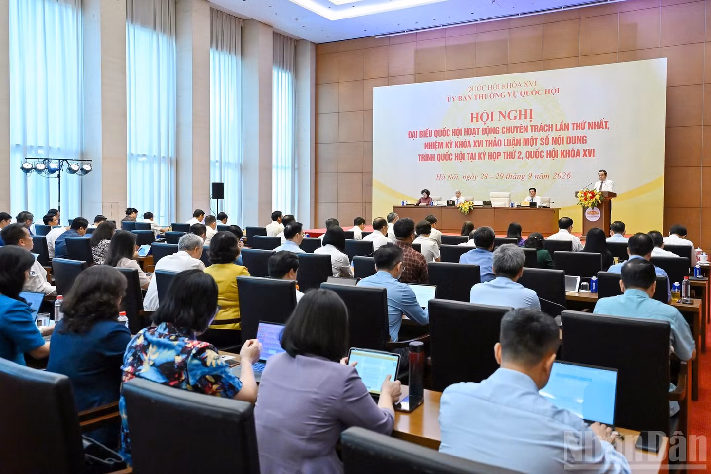 Quang cảnh hội nghị. (Ảnh: THỦY NGUYÊN)
