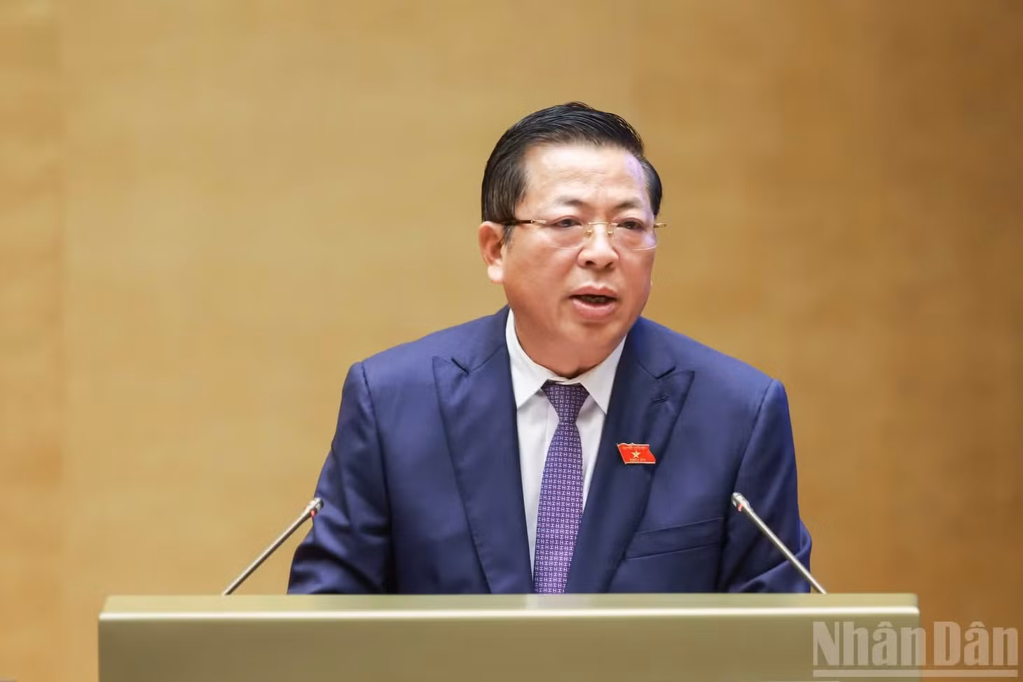 Bộ trưởng Xây dựng Trần Hồng Minh.