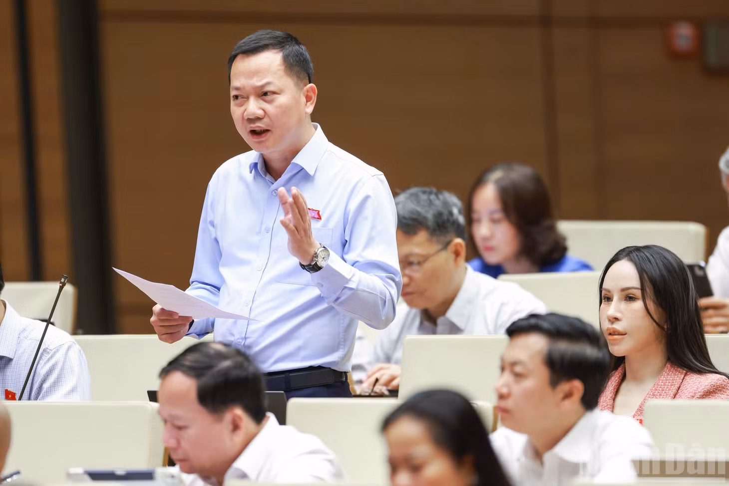 Đại biểu Trịnh Xuân An (Đoàn thành phố Đồng Nai).