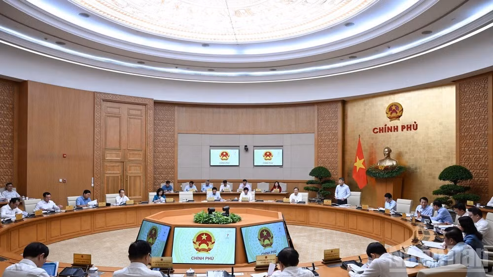 Quang cảnh phiên họp. (Ảnh: TRẦN HẢI)