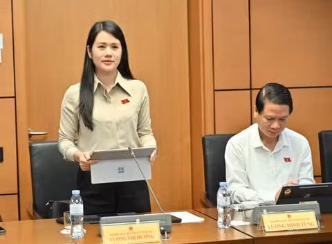 Đại biểu Quốc hội Vương Thị Hương.