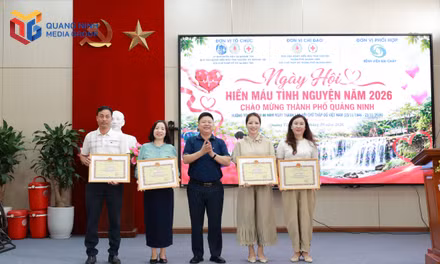 Xã Quảng Tân tổ chức Ngày hội Hiến máu tình nguyện năm 2026