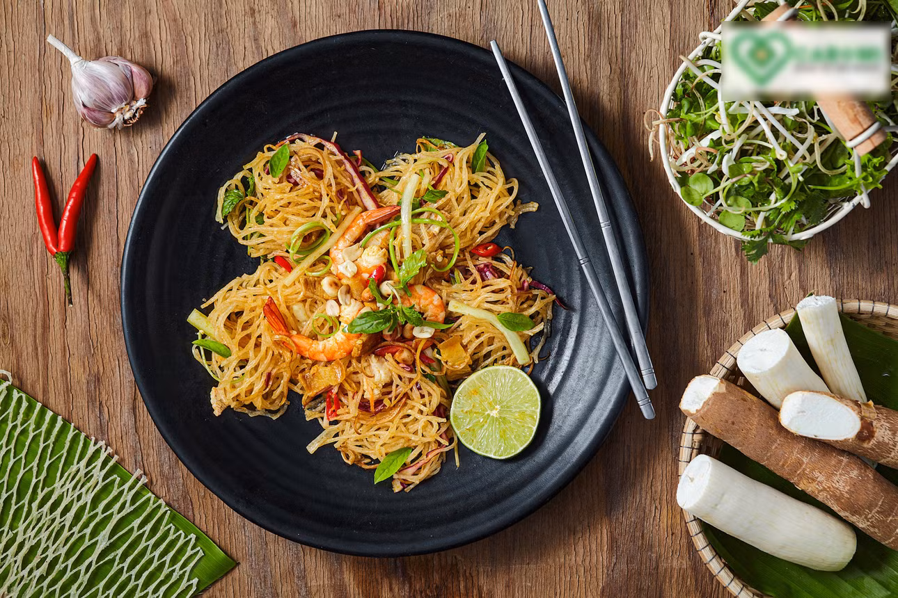 Phở sắn (dạng khô đóng gói) hiện có giá từ 30.000 – 120.000 đồng/kg