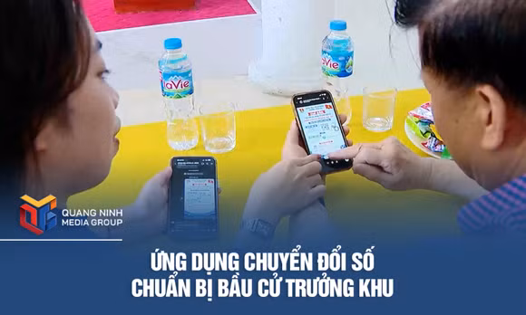 Ứng dụng chuyển đổi số chuẩn bị bầu cử trưởng khu