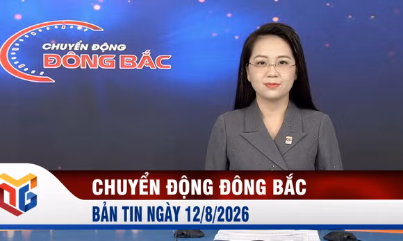 Chuyển động Đông Bắc ngày 12/8/2026