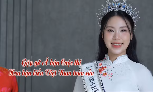 Gặp gỡ Á hậu Cuộc thi hoa hậu biển Việt Nam toàn cầu