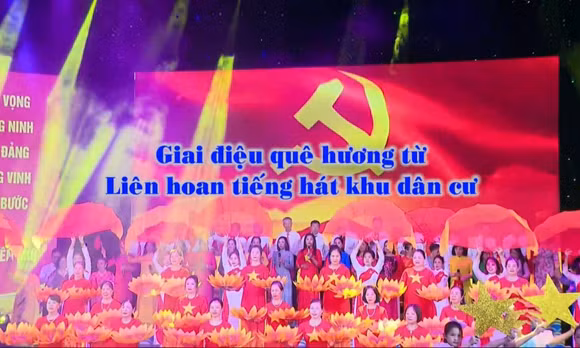 Giai điệu quê hương từ Liên hoan tiếng hát khu dân cư