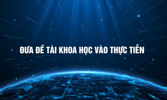Đưa đề tài khoa học vào thực tiễn