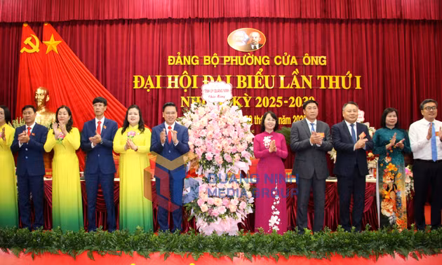 Đại hội đại biểu Đảng bộ phường Cửa Ông lần thứ I, nhiệm kỳ 2025-2030, tháng 8-2025
