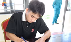 31 thanh niên phường Móng Cái 1 viết đơn tình nguyện nhập ngũ 