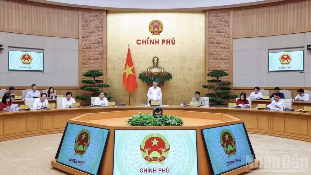 Quang cảnh phiên họp. (Ảnh: VGP/Nhật Bắc)