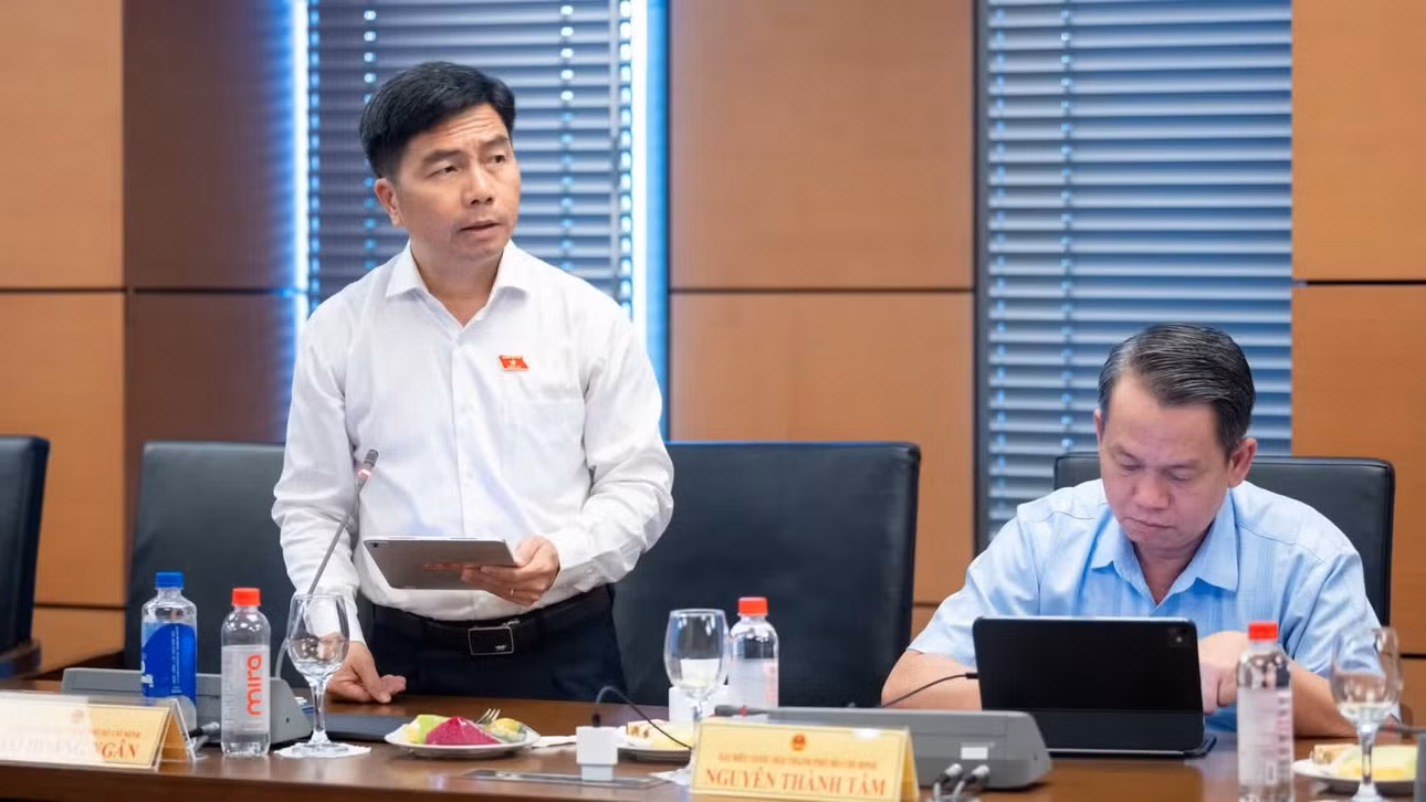 Đại biểu Võ Hoàng Ngân (Đoàn Thành phố Hồ Chí Minh). (Ảnh: QH)