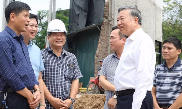 Tổng Bí thư, Chủ tịch nước Tô Lâm kiểm tra thực tế một số dự án tại Hà Nội