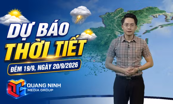 Dự báo thời tiết đêm 19, ngày 20/9/2026