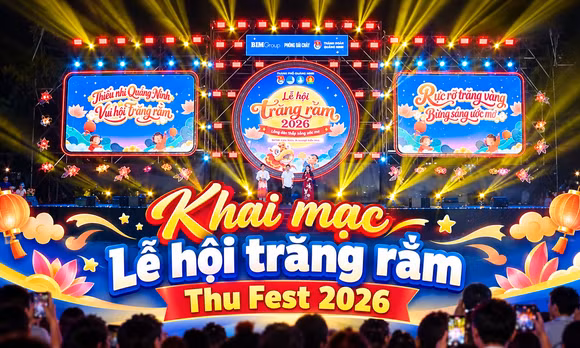 Khai mạc Lễ hội trăng rằm – Thu Fest 2026
