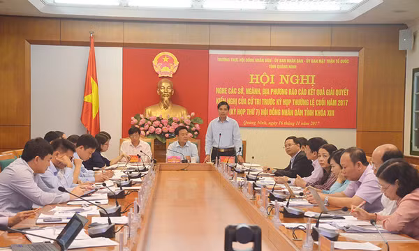 Tích cực, chủ động, đáp ứng nguyện vọng của nhân dân