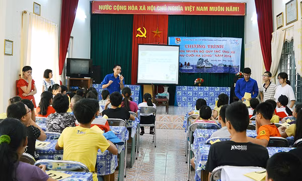 Góp sức trẻ xây dựng thành phố du lịch Hạ Long