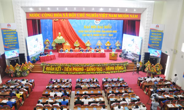 Khai mạc trọng thể Đại hội đại biểu Đoàn TNCS Hồ Chí Minh tỉnh Quảng Ninh lần thứ XI