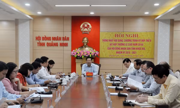 Thường trực HĐND tỉnh thống nhất nội dung, chương trình kỳ họp thường lệ cuối năm