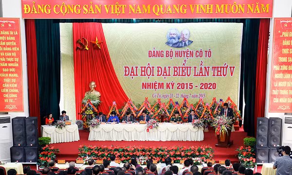 Khai mạc Đại hội Đảng bộ huyện Cô Tô lần thứ V, nhiệm kỳ 2015- 2020