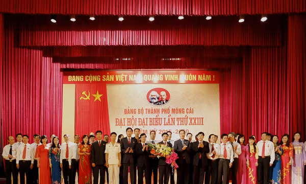 Đại hội Đảng bộ TP Móng Cái lần thứ XXIII thành công tốt đẹp
