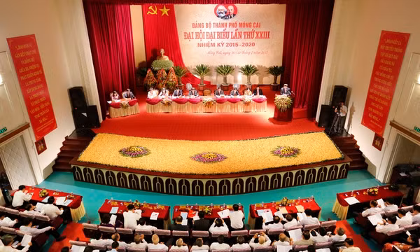 Khai mạc Đại hội đại biểu Đảng bộ TP Móng Cái lần thứ XXIII