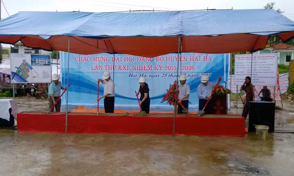 Hải Hà khởi công xây dựng Trung tâm hành chính công