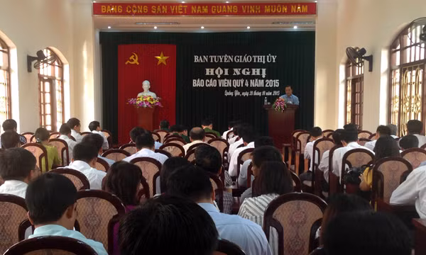 TX Quảng Yên: Hội nghị thông tin kết quả Đại hội Đảng bộ tỉnh lần thứ XIV
