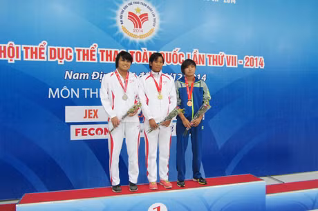 Quảng Ninh giành 3 huy chương tại Giải lặn Đại hội TDTT toàn quốc lần thứ 7- 2014