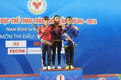 Quảng Ninh giành 2 HCB Giải điền kinh Đại hội TDTT toàn quốc lần thứ 7- năm 2014