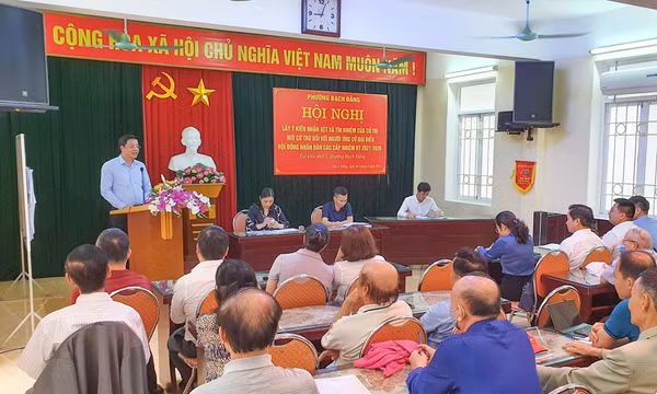 Hội nghị lấy ý kiến cử tri nơi cư trú đối với người ứng cử đại biểu Quốc hội, đại biểu Hội đồng nhân dân được tiến hành như thế nào?