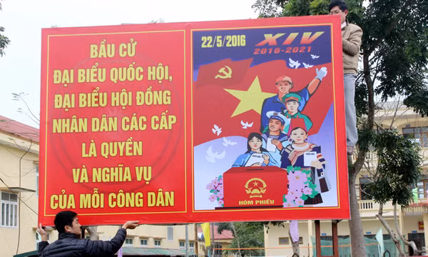 Các khẩu hiệu nào cần được tập trung sử dụng trong cuộc bầu cử đại biểu Quốc hội khóa XV, bầu cử đại biểu Hội đồng nhân dân các cấp nhiệm kỳ 2021-2026?