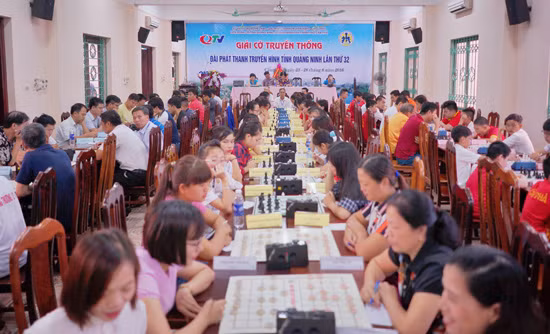 Ngày 1/7: Khởi tranh Giải cờ truyền thống Cúp PTTH tỉnh Quảng Ninh lần thứ 35