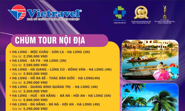 Các tour khởi hành từ Hạ Long
