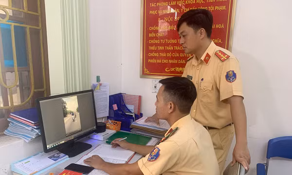 Xử phạt trên 20 nghìn trường hợp không đội mũ bảo hiểm