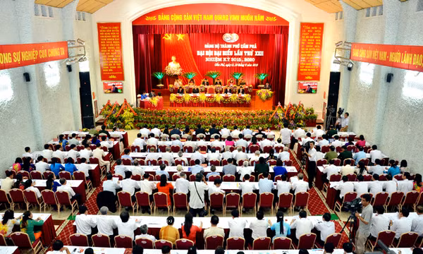 Khai mạc Đại hội đại biểu Đảng bộ thành phố Cẩm Phả lần thứ XXII
