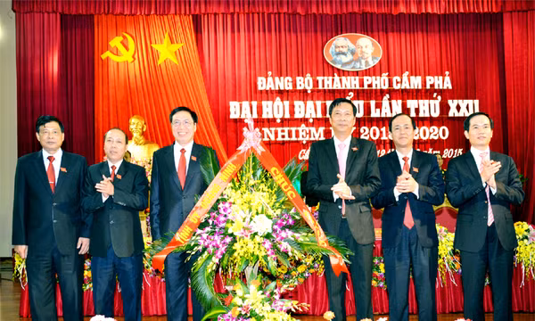 Đại hội đại biểu Đảng bộ thành phố Cẩm Phả lần thứ XXII: Tiếp thu ý kiến chỉ đạo của đồng chí Bí thư Tỉnh ủy