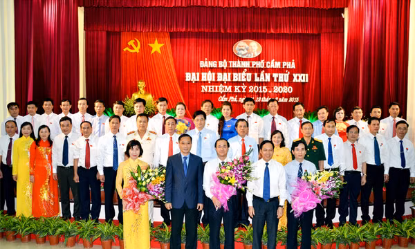Đại hội đại biểu Đảng bộ TP Cẩm Phả lần thứ XXII thành công tốt đẹp