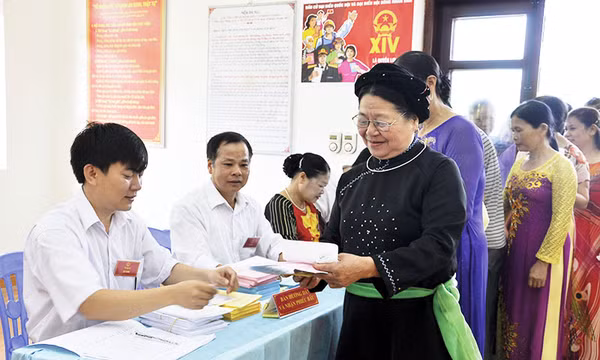 Khẳng định vai trò của tổ chức Đảng, đoàn thể trong cuộc bầu cử