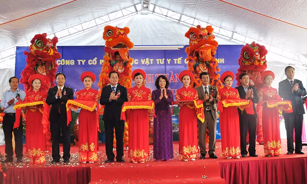 Khánh thành Nhà máy sản xuất thuốc đạt tiêu chuẩn GMP-WHO đầu tiên của Quảng Ninh