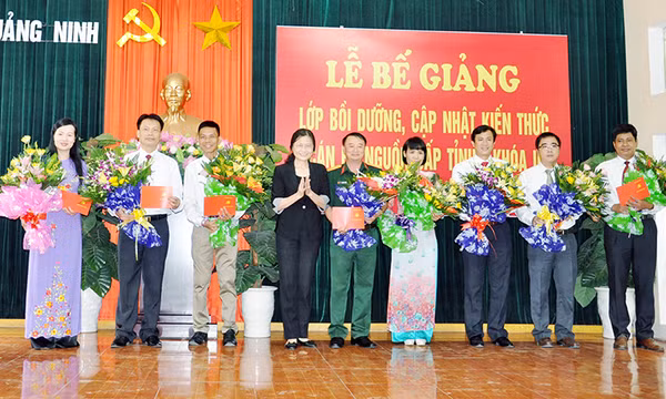 Nỗ lực nâng cao chất lượng đội ngũ cán bộ