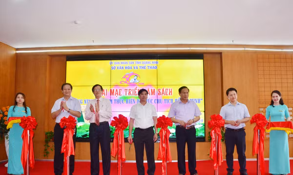 Giới thiệu trên 5.000 ấn phẩm tại triển lãm "Quảng Ninh - 50 năm thực hiện Di chúc của Chủ tịch Hồ Chí Minh"