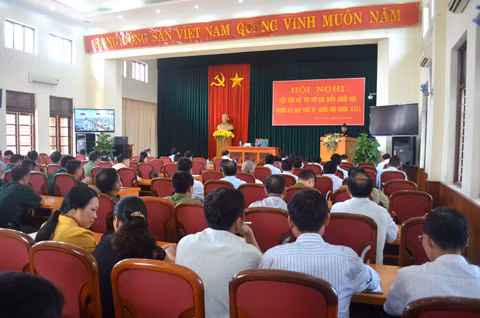 Hướng dẫn tiếp xúc cử tri trước kỳ họp thứ 22, HĐND tỉnh khoá XII
