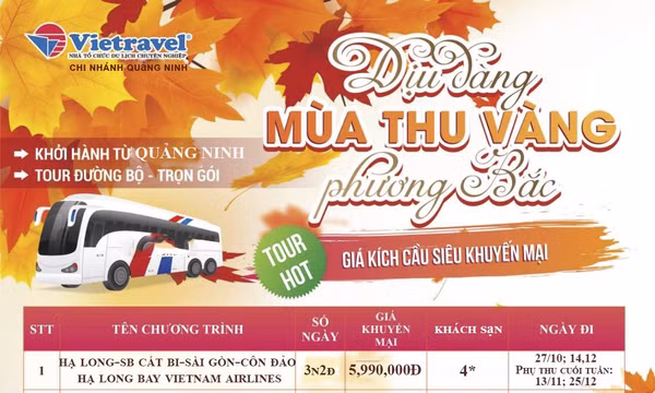 Dịu dàng mùa thu vàng phương Bắc