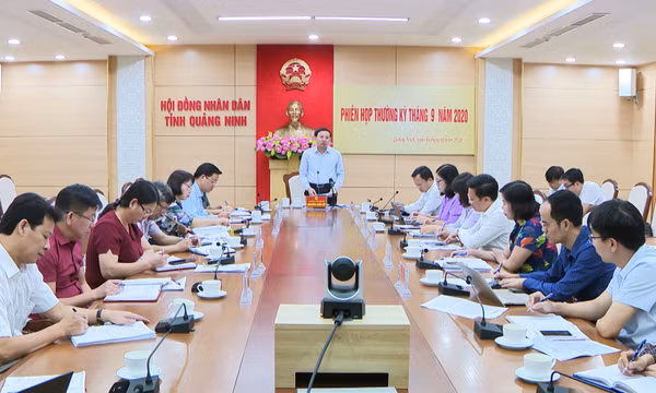 Thường trực HĐND tỉnh họp phiên thường kỳ tháng 9