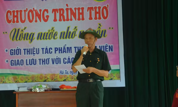 Giao lưu thơ nhạc về chủ đề thương binh liệt sĩ