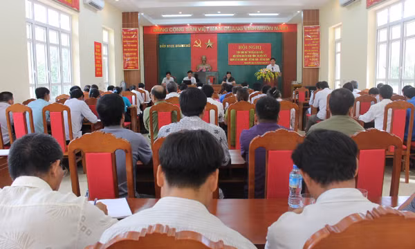 Đại biểu Hội đồng nhân dân tỉnh tiếp xúc cử tri huyện Bình Liêu