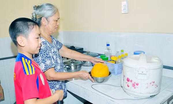 Người dân đã an cư nơi tạm cư