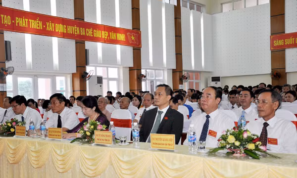 Khai mạc Đại hội Đại biểu Đảng bộ huyện Ba Chẽ lần thứ XXIV, nhiệm kỳ 2015-2020