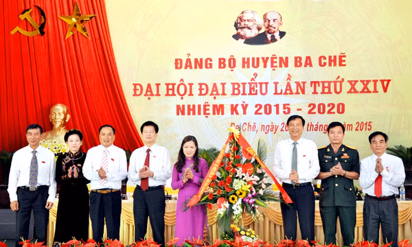 Đồng chí Đỗ Thị Lan tái đắc cử chức vụ Bí thư Huyện ủy Ba Chẽ
